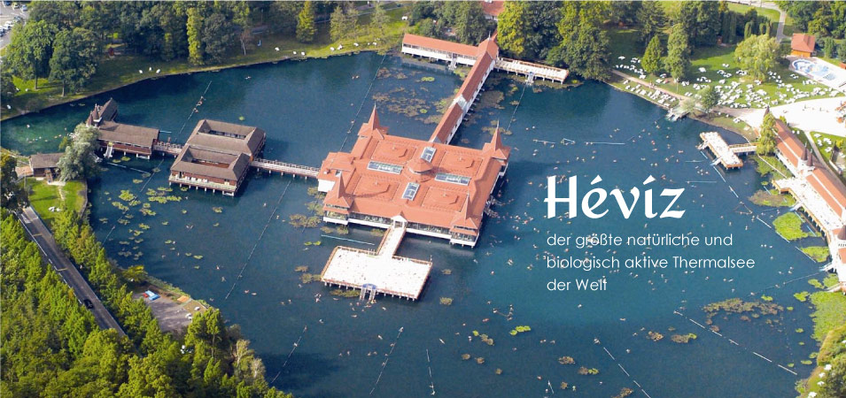 Heviz, Ungarn. Kur für Rheumatiker